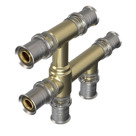 Comfort Press M5 Kreuzungsfitting 16x20x16mm – Hochwertiger Kreuzungs-Fitting für effektive Rohrverbindungen