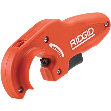 RIDGID Rohrabschneider P-TEC für 50 mm Kunststoffrohre - Abstech- und Anfasgerät